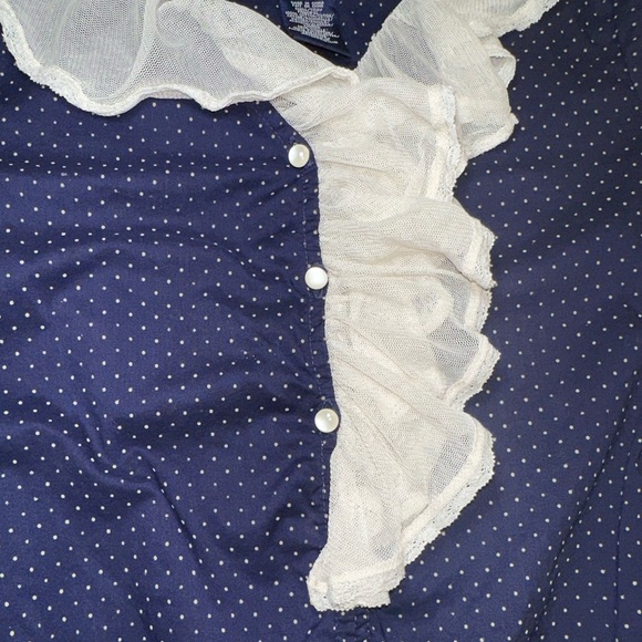 RALPH LAUREN Vintage Polk-Dot Dressy Romper Shorts size 12 Girls✨ - Picture 12 of 12